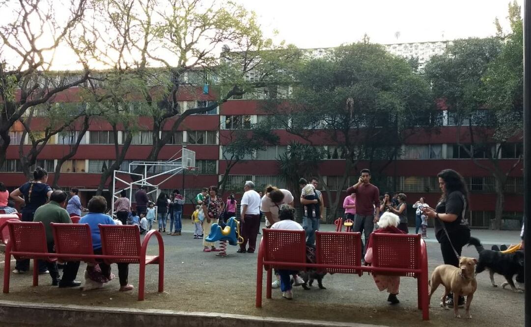 Refuerzan seguridad en Unidad Habitacional de Tlatelolco tras homicidio (11/03/2025). Foto: Teresa Moreno/EL UNIVERSAL
