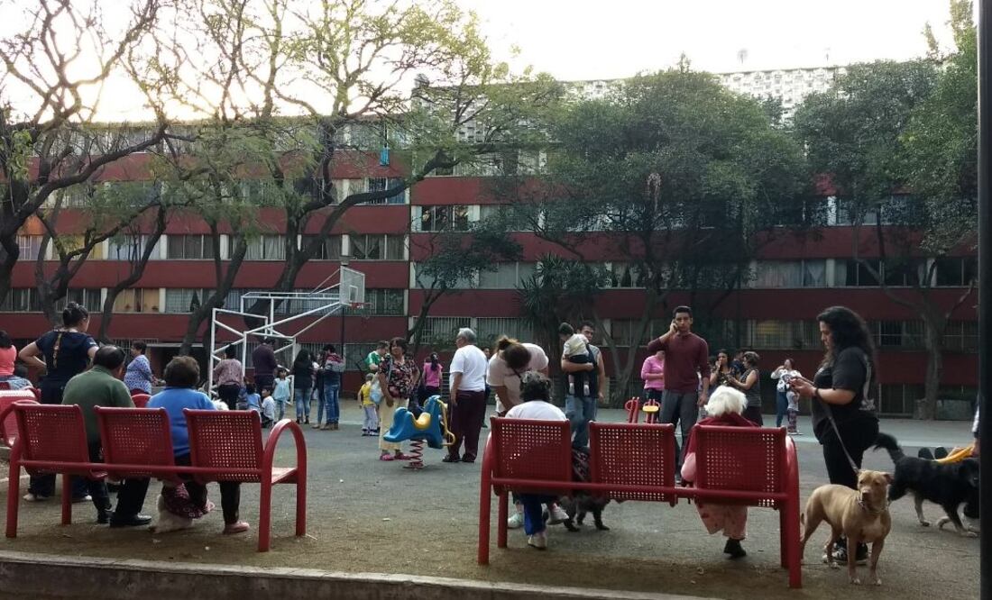Refuerzan seguridad en Unidad Habitacional de Tlatelolco tras homicidio (11/03/2025). Foto: Teresa Moreno/EL UNIVERSAL