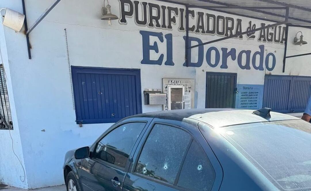 Los primeros indicios de la investigación indican que el ataque no iba dirigido a un familiar de la alcaldesa de Guaymas. Foto: especial