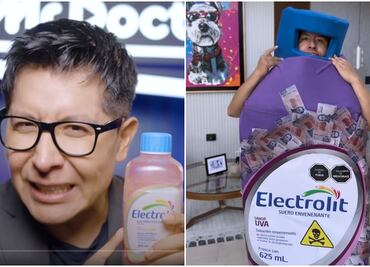 Mr Doctor revive controversia al presumir disfraz de Electrolit para Halloween 2025