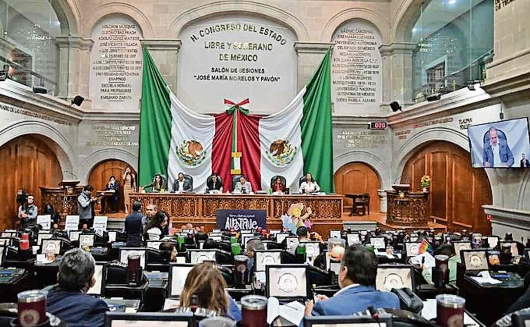 Las iniciativas retiradas por la Jucopo en el Edomex fueron impulsadas por tres grupos parlamentarios. Foto: Especial