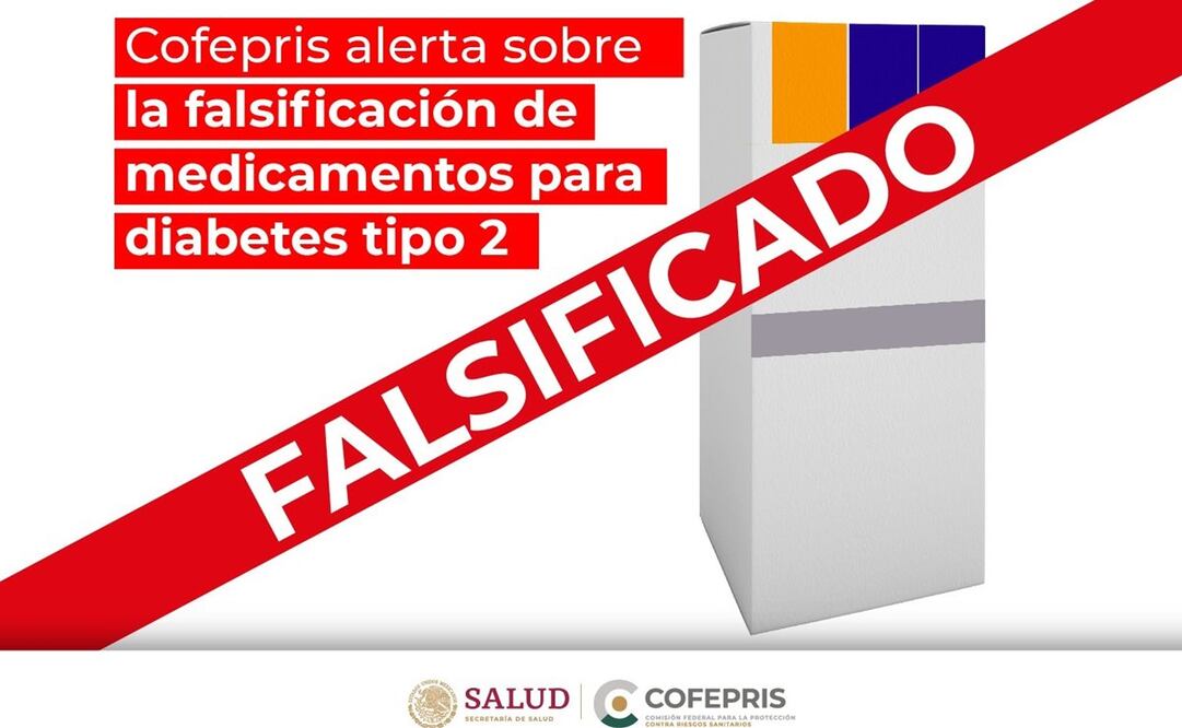 Cofepris alerta sobre falsificación de medicamento. Foto: Especial