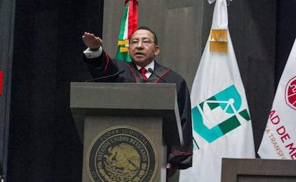 Magistrado Rafael Guerra toma protesta como presidente del Tribunal Superior de Justicia de CDMX; es su tercer periodo en el cargo