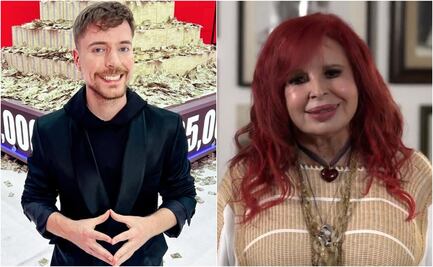 Layda Sansores presume foto con MrBeast tras visitar Calakmul; youtuber le responde