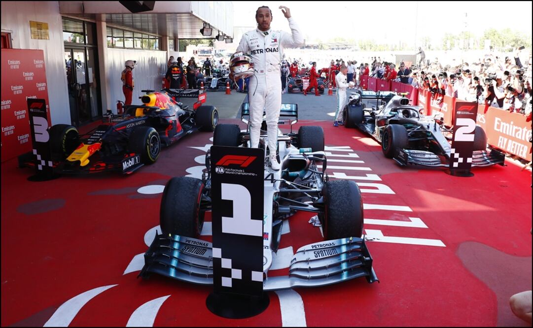 Hamilton llegó en primer lugar. Foto: Reuters