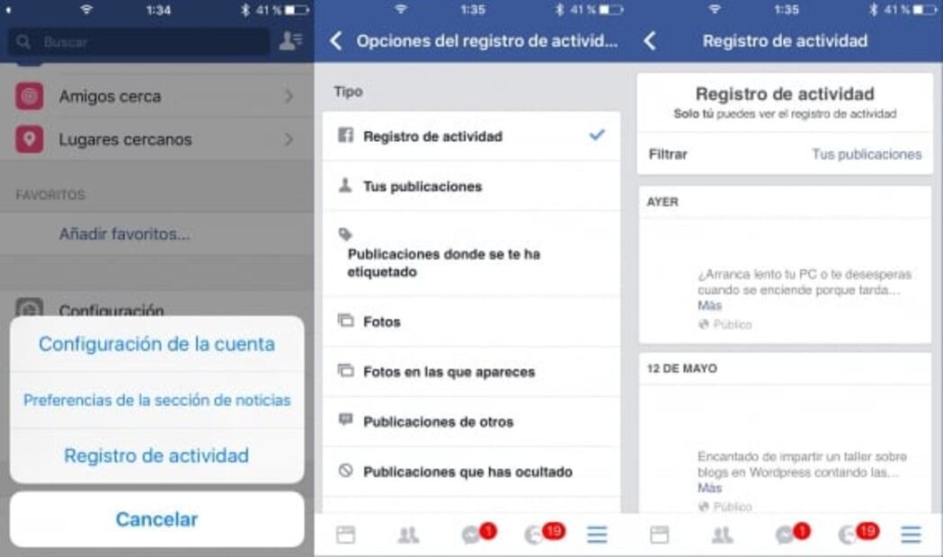 5 funciones ocultas de Facebook que quizá no conocías