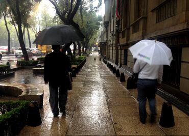 Activan alerta amarilla en siete delegaciones por lluvia y granizo