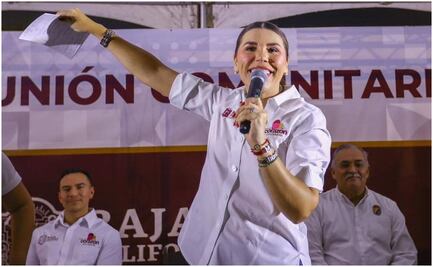 Reuniones comunitarias son para conocer problemas de la población de Baja California y darles solución: Marina del Pilar