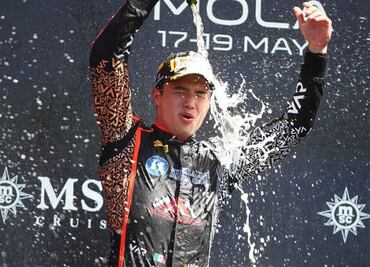 Castigan a piloto mexicano en la Fórmula 3; le quitan el título, tras una penalización