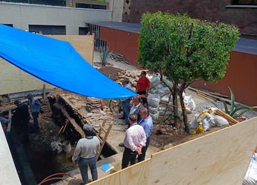 Hay drenajes perforados en San Lázaro pese a inversión de 7 mdp en tuberías en 2023; "vamos a repararlo", dice Monreal