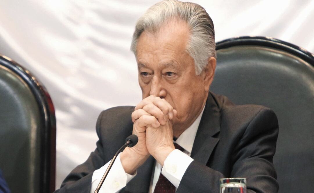 Manuel Bartlett is a politician with a long career and who has been linked to different scandals - Photo: Carlos Mejía/EL UNIVERSAL