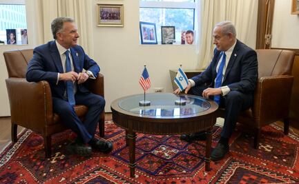 Netanyahu se reúne con el enviado de Estados Unidos a Medio Oriente; abordan la situación en la Franja de Gaza