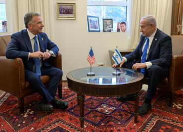 Netanyahu se reúne con el enviado de Estados Unidos a Medio Oriente; abordan la situación en la Franja de Gaza