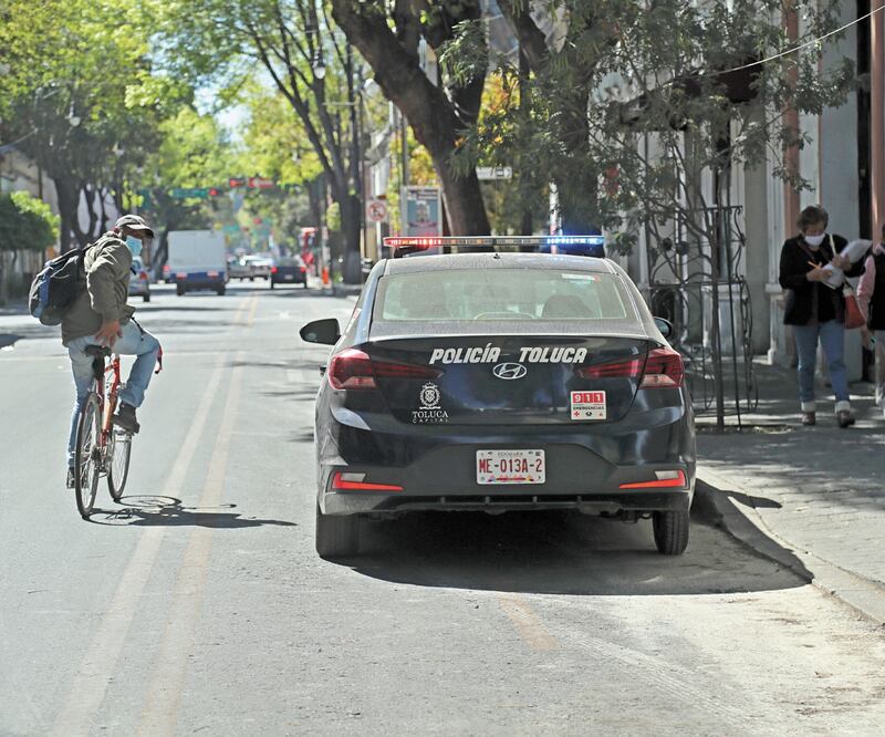 Ciclistas exigen terminar las obras de las cinco ciclovías. Foto: JORGE ALVARADO. EL UNIVERSAL