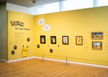 Pokémon estrena exposición en el Museo Van Gogh de Ámsterdam