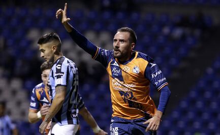 Puebla aprovecha tener un jugador más y vence a Querétaro