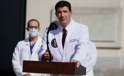 Trump aún no está completamente fuera de peligro, dice su médico