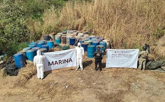 Semar destruyen laboratorios clandestinos en 3 estados; aseguran material para elaborar drogas sintéticas