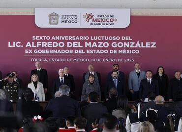 Conmemoran sexto aniversario luctuoso de Alfredo del Mazo González, exgobernador del Estado de México