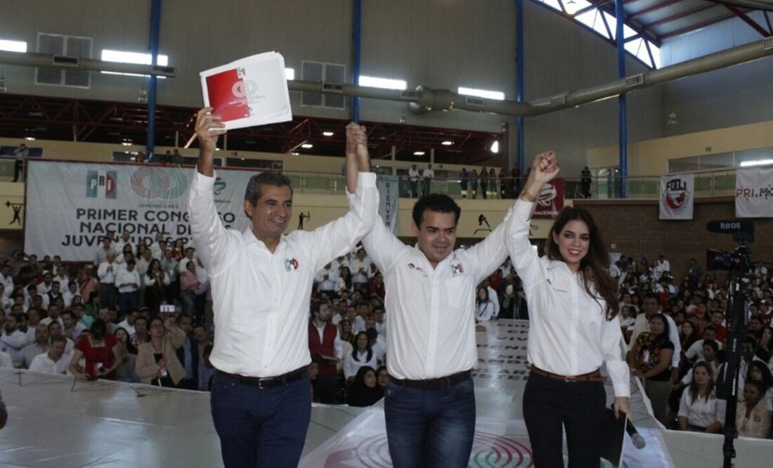 Ohoa Reza participó en el Primer Congreso Nacional de las Juventudes priístas, en Culiacán, Sinaloa. /Especial