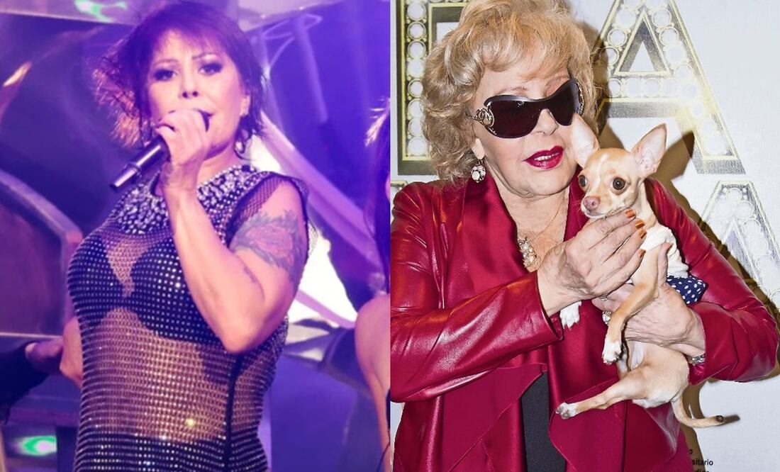 Alejandra Guzmán y Silvia Pinal. Fotos: Instagram oficial/ Luis Ortiz / Clasos.