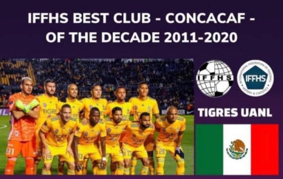 Tigres, el mejor equipo de la Concacaf en la década