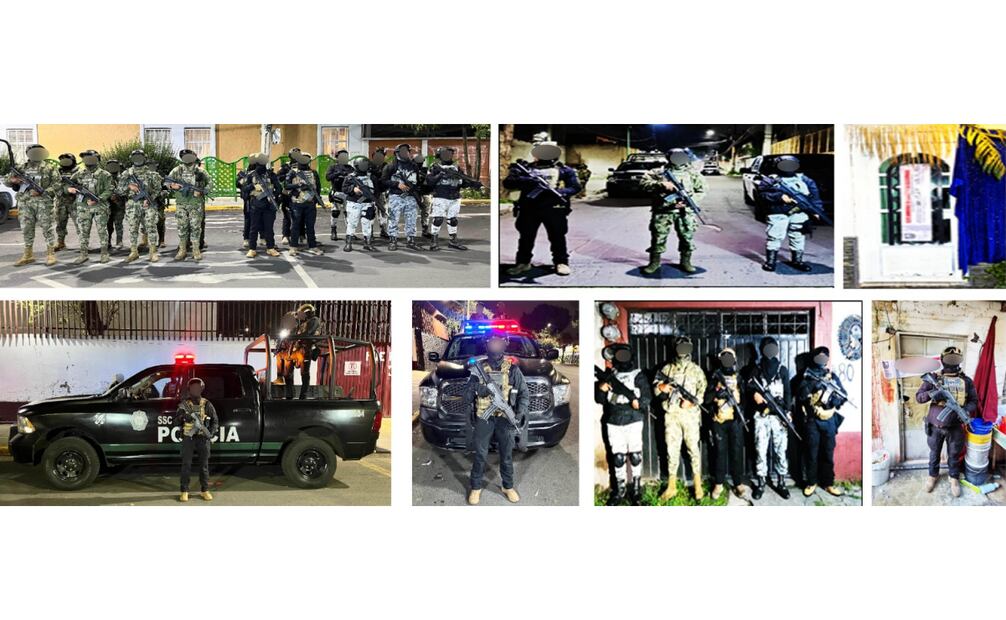 En los operativos participaron elementos de la SSC y Fiscalía General de Justicia de la Ciudad de México, quienes estuvieron apoyados por efectivos de la Secretaría de Marina y de la Guardia Nacional.
Foto: Especial.