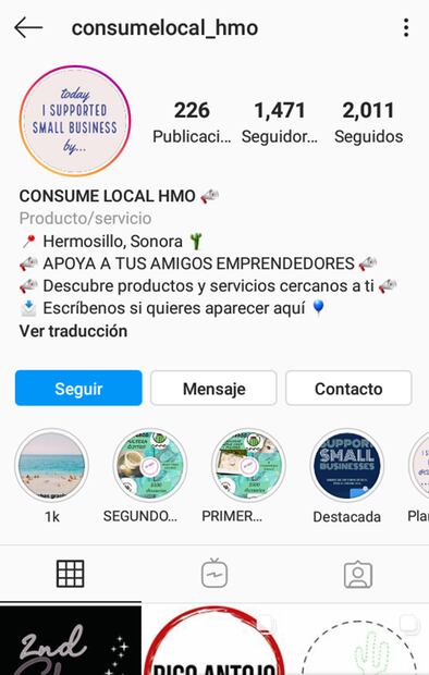 Por Covid, joven sonorense crea iniciativa en redes sociales para apoyar a los emprendedores 