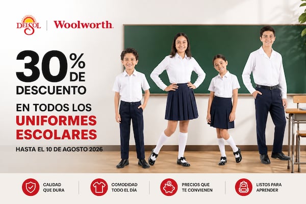 Del Sol tiene ofertas en uniformes escolares para el regreso a clases 2026