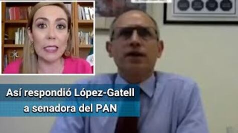 ¿Qué le dijo López-Gatell a la senadora del PAN?