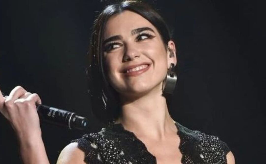 Dua Lipa. Fuente: Instagram @dualipa_africa