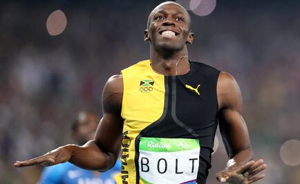 Usain Bolt, tricampeón olímpico de 100 metros