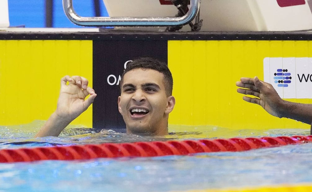 Yazan Al Bawwab competirá por los territorios palestinos en los Juegos Olímpicos de París. Foto: AP