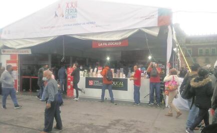 Baja afluencia para libros de América Latina en FIL Zócalo