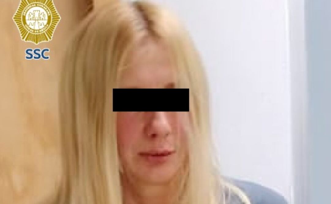 Detienen a ciudadana rusa por amenazar a su esposo con un machete (26/06/2025). Foto: Especial