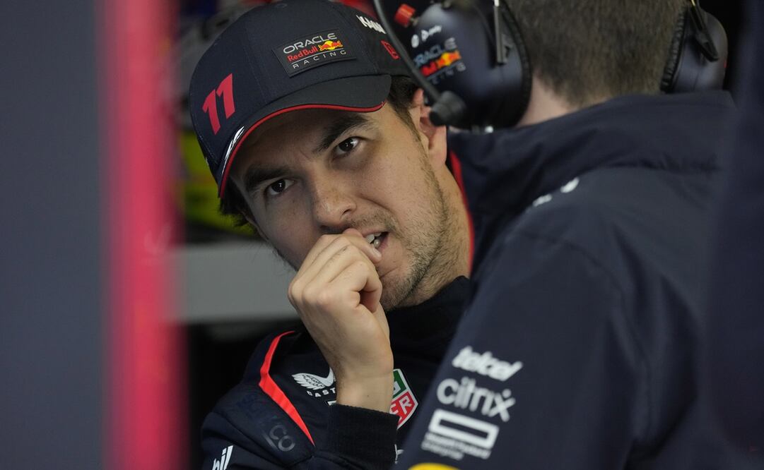 Checo Pérez tuvo problemas en el GP de Australia