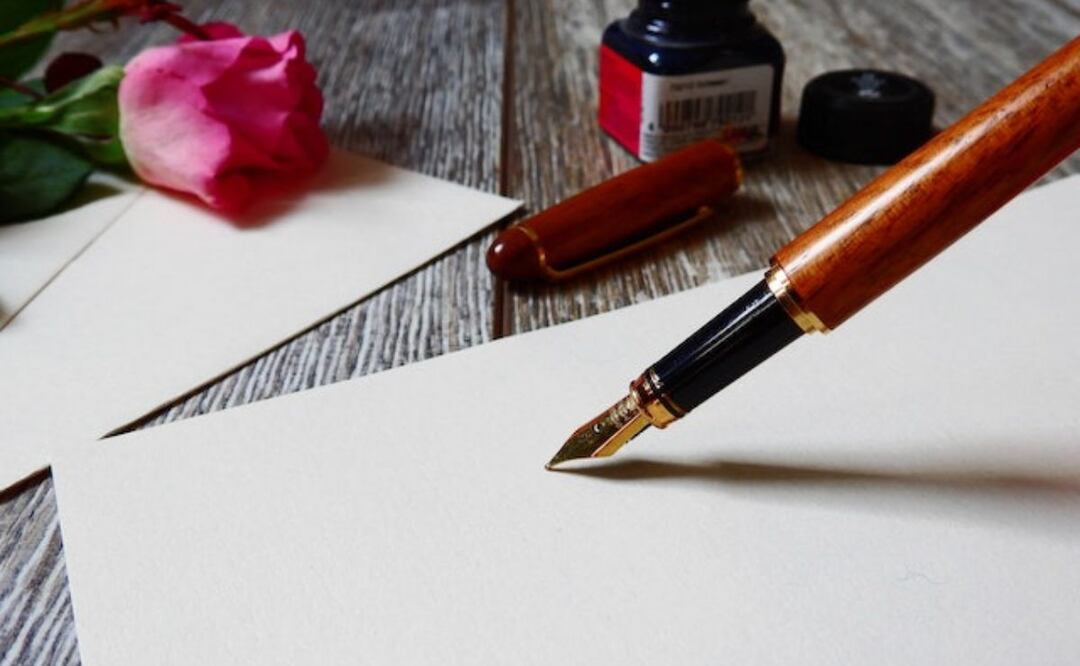 Carta de amor. Fuente: Pexels