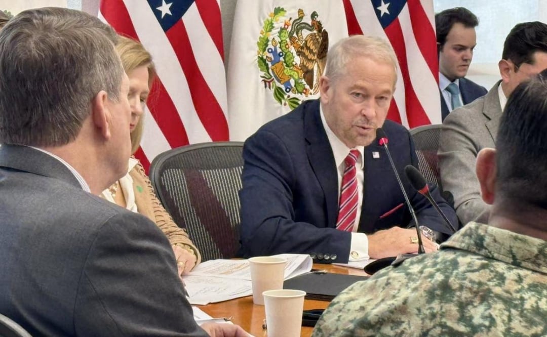 Ronald Johnson, embajador de Estados Unidos en México (11/12/2025). Foto: Especial