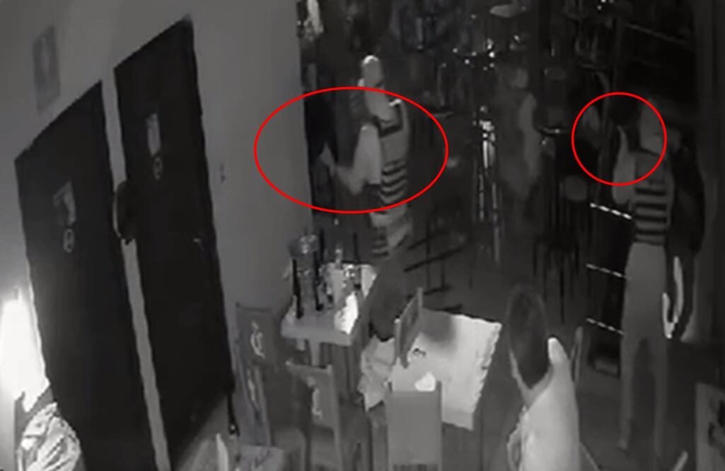 Cámaras captaron el robo. FOTO: Especial/ EL UNIVERSAL/