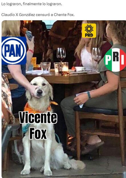 Vía X, antes Twitter.