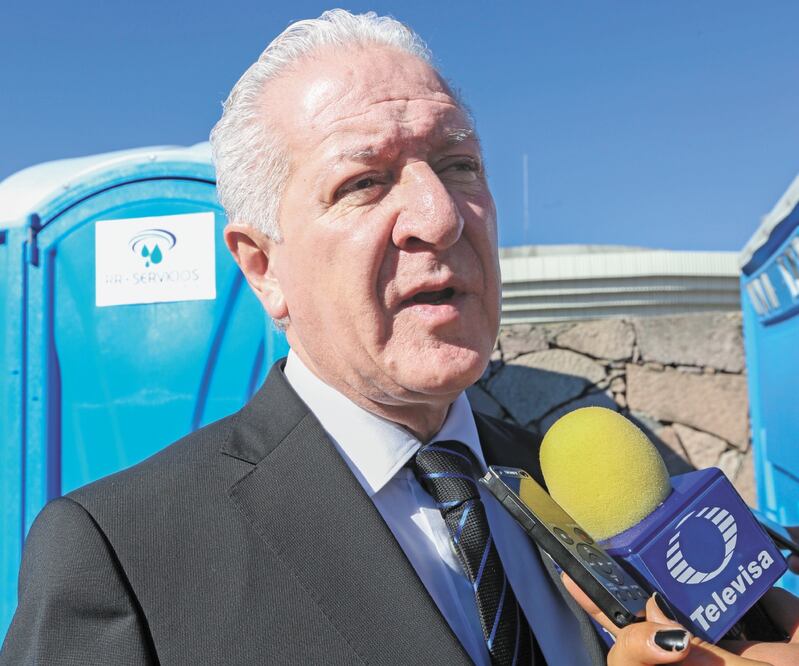 Jorge Rescala, secretario de Medio Ambiente del Estado de México, dijo que lo ideal es crear conciencia y no hacer un uso desmedido del plástico. Foto/JORGE ALVARADO. EL UNIVERSAL