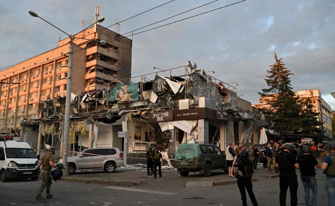 Kramatorsk, una ciudad de 150 mil habitantes antes de la guerra, es el último gran centro urbano bajo control ucraniano en el este el país y se halla a unos 30 km de la línea de frente. Foto: AFP