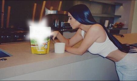 Esto es lo que Kim Kardashian come en el desayuno