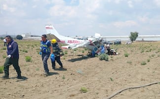 Reportan caída de avioneta en Huejotzingo, Puebla; Protección Civil realiza recorridos de verificación en la zona 