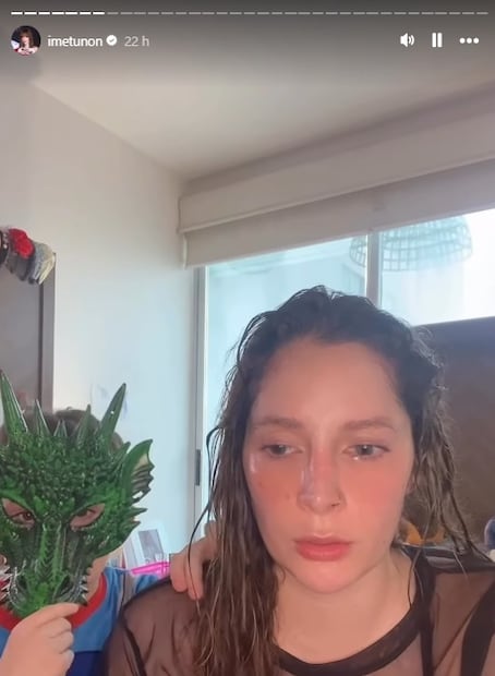 Imelda Garza y su hijo José Julián mandan mensaje a Maribel Guardia.