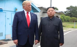Trump asegura intercambios "muy positivos" con Kim Jong-un; busca reactivar acercamiento con Corea del Norte