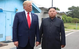 Trump asegura intercambios "muy positivos" con Kim Jong-un; busca reactivar acercamiento con Corea del Norte