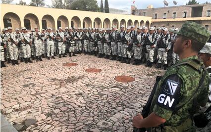 Llegan elementos de la Guardia Nacional a Michoacán