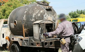 Peritos de FGR intervienen el lugar donde explotó nube de gas LP en Cuernavaca; buscan establecer la causa raíz del evento y judicializar el caso