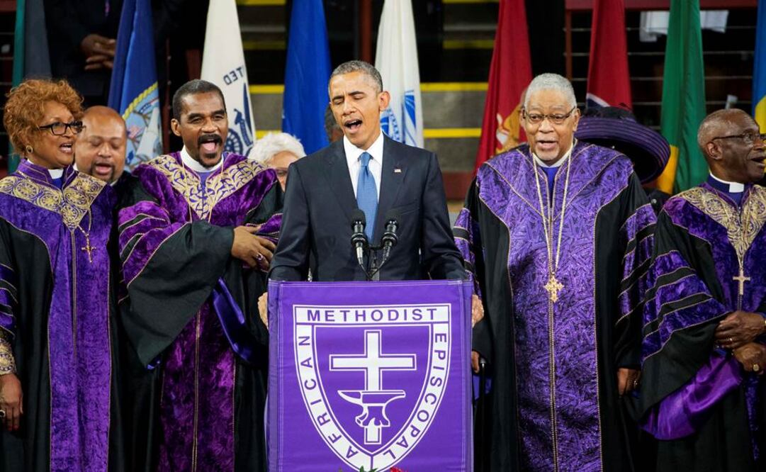 Obama leyó los nombres de las nueve víctimas de Charleston (Foto: AP)
